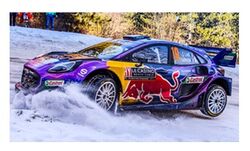 FORD Puma Rally S. LOEB Vainqueur Monte Carlo 2022
