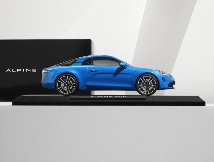 Miniature ALPINE A110 Première Edition 2017 Bleu Métal