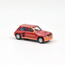 Miniature RENAULT 5 Turbo 1980 Rouge Grenat
