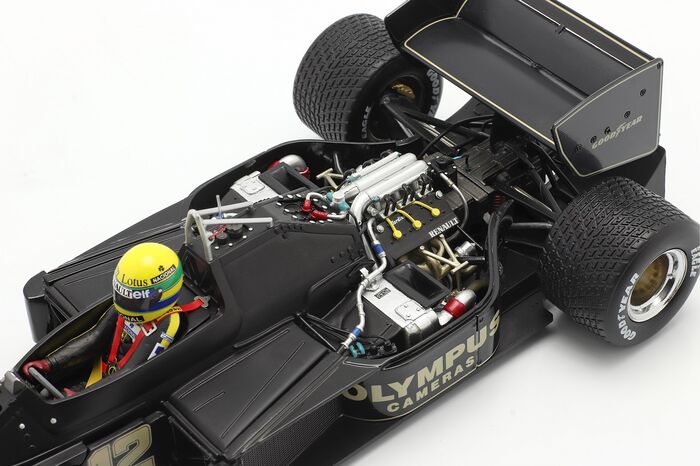 photo n°5 : Miniature LOTUS RENAULT 97T Ayrton SENNA