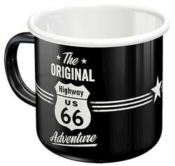 Mug émaillé ROUTE 66