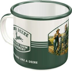 Mug John DEERE émaillé