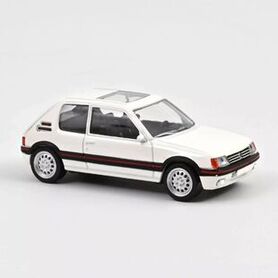 Miniature PEUGEOT 205 GTi Blanc Meije1986