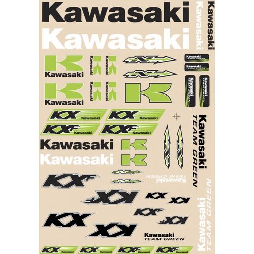Autocollants Kawasaki