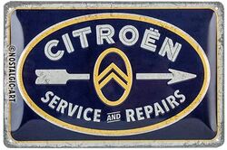 Plaque Métal CITROEN