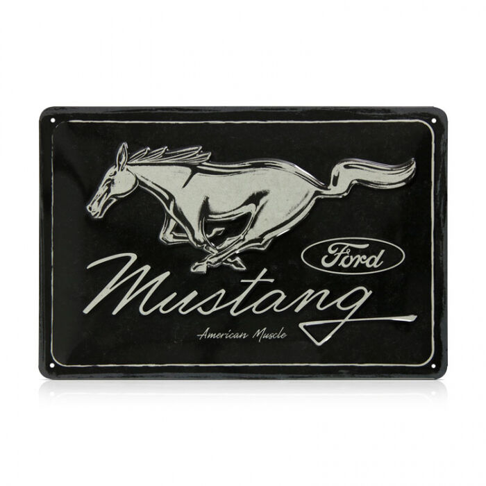 Plaque Métal FORD Mustang