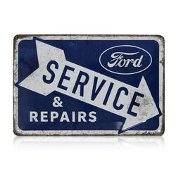 Plaque métal FORD Service & Repairs