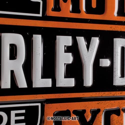 photo n°2 : Plaque Métal HARLEY DAVIDSON