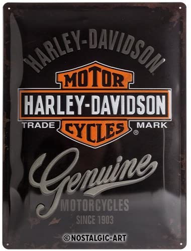 photo n°1 : Plaque Métal HARLEY DAVIDSON