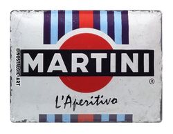 Plaque Métal MARTINI