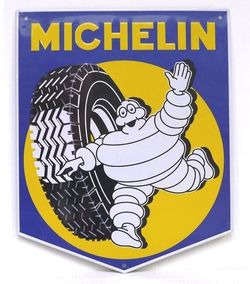 Plaque Métal MICHELIN