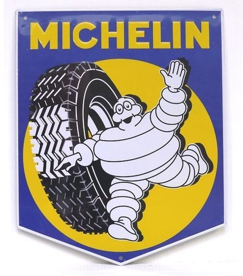 Plaque Métal MICHELIN