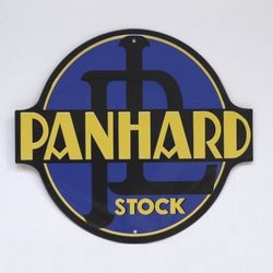 Plaque Métal PANHARD