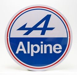 Plaque Métal ALPINE