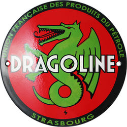 Plaque Métal DRAGOLINE