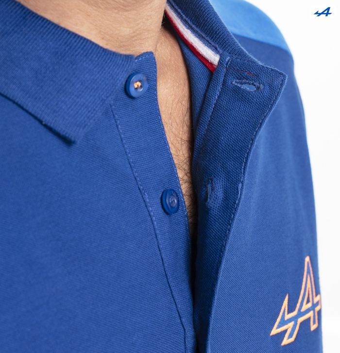 photo n°2 : Polo Homme ALPINE Bleu