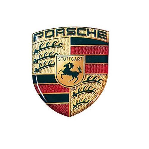 Autocollant écusson PORSCHE