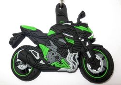 Porte-Clés Moto Kawasaki ER-6N en Gomme