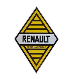 Plaque Métal RENAULT