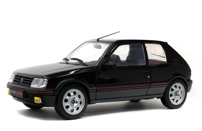 Miniature PEUGEOT 205 GTI 1.9L MK2 Coloris Noir Onyx Année 1990