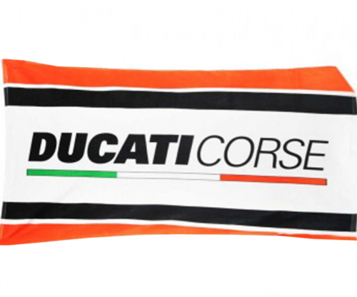 Serviette De Bain Ducati Corse De La Collection Officielle Ducati
