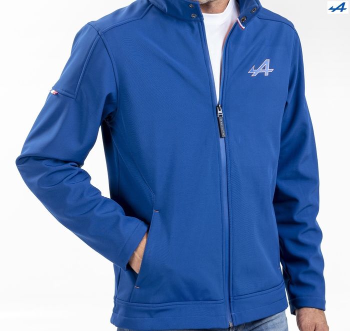 photo n°1 : Softshell ALPINE Bleue