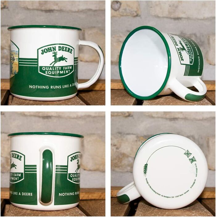 photo n°2 : Mug John DEERE émaillé