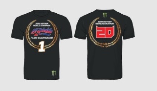 photo n°1 : T-Shirt Fabio QUARTARARO MotoGP World Champion 2021