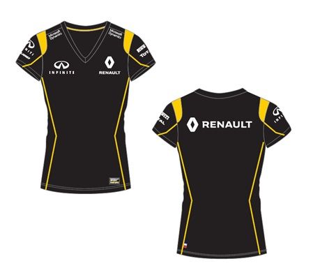 Tee-Shirt Femme RENAULT F1 Replica