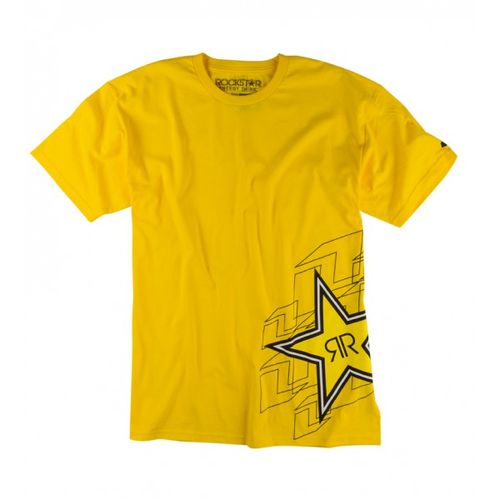 Tee-Shirt ROCKSTAR Jaune