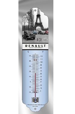 Thermomètre RENAULT 4CV