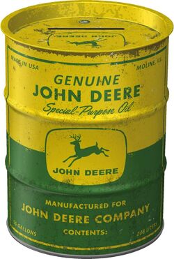 Bidon Tirelire John DEERE