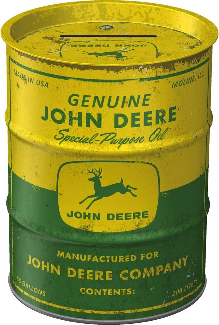 photo n°1 : Bidon Tirelire John DEERE