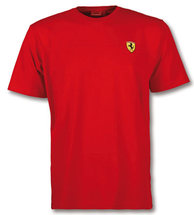 photo n°1 : T-Shirt Ferrari Stripe Scudetto